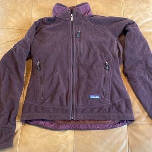 Patagonia Women's Dark Purple Fleece Jacket